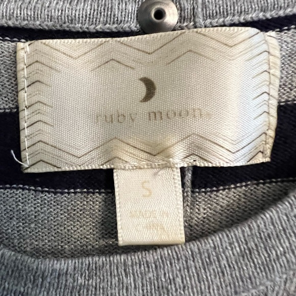 Ruby Moon Striped Sweater, Size S - Picture 4 of 5